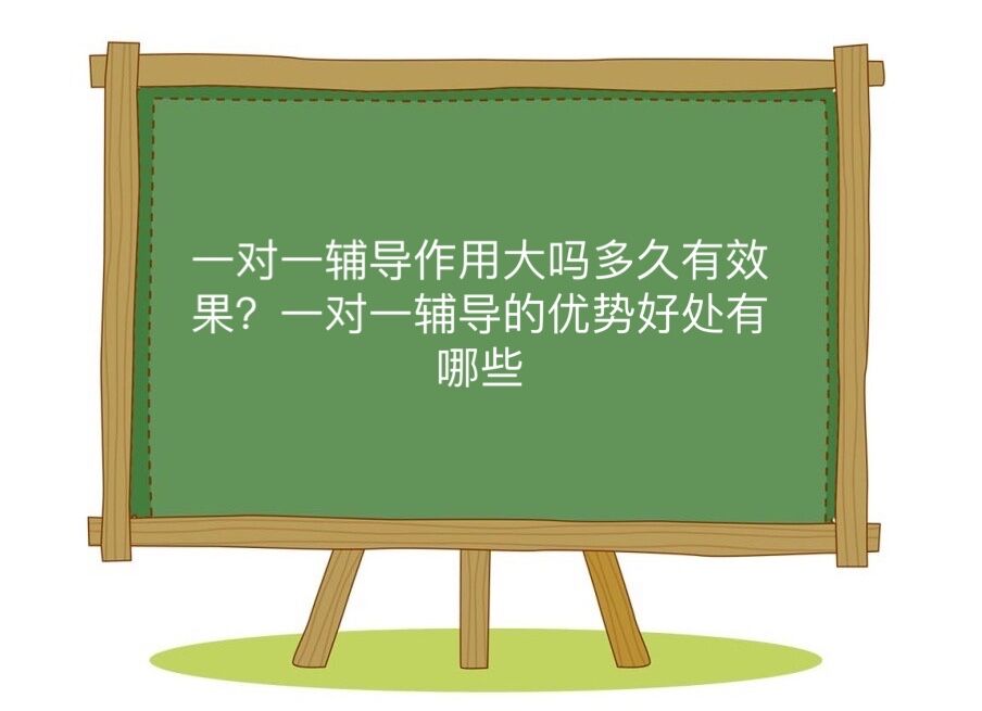 一對(duì)一輔導(dǎo)有用嗎多久有效果?一對(duì)一輔導(dǎo)的優(yōu)勢(shì)好處有哪些?