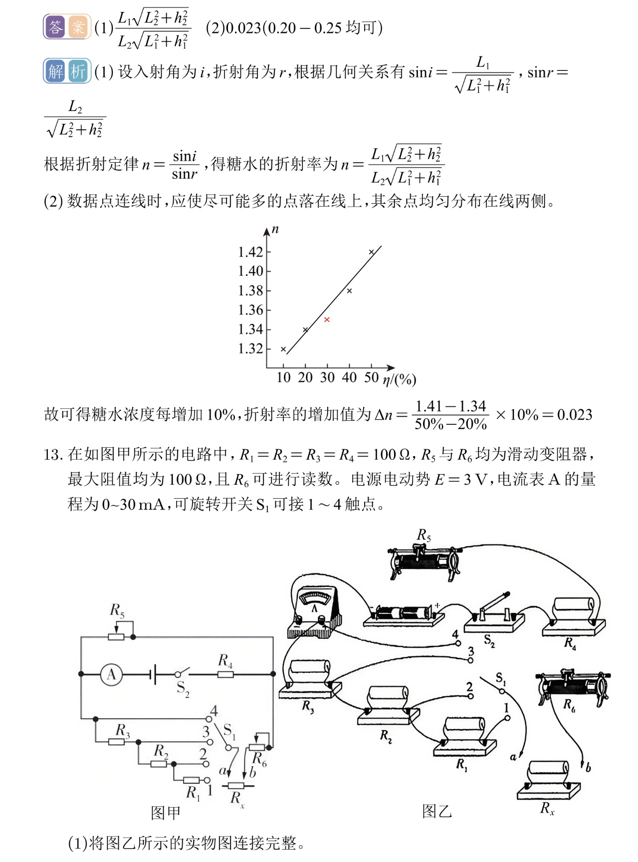 176155428469773.jpg 2025福建新高考物理試卷真題及答案解析,附考點(diǎn)題型及分值分布