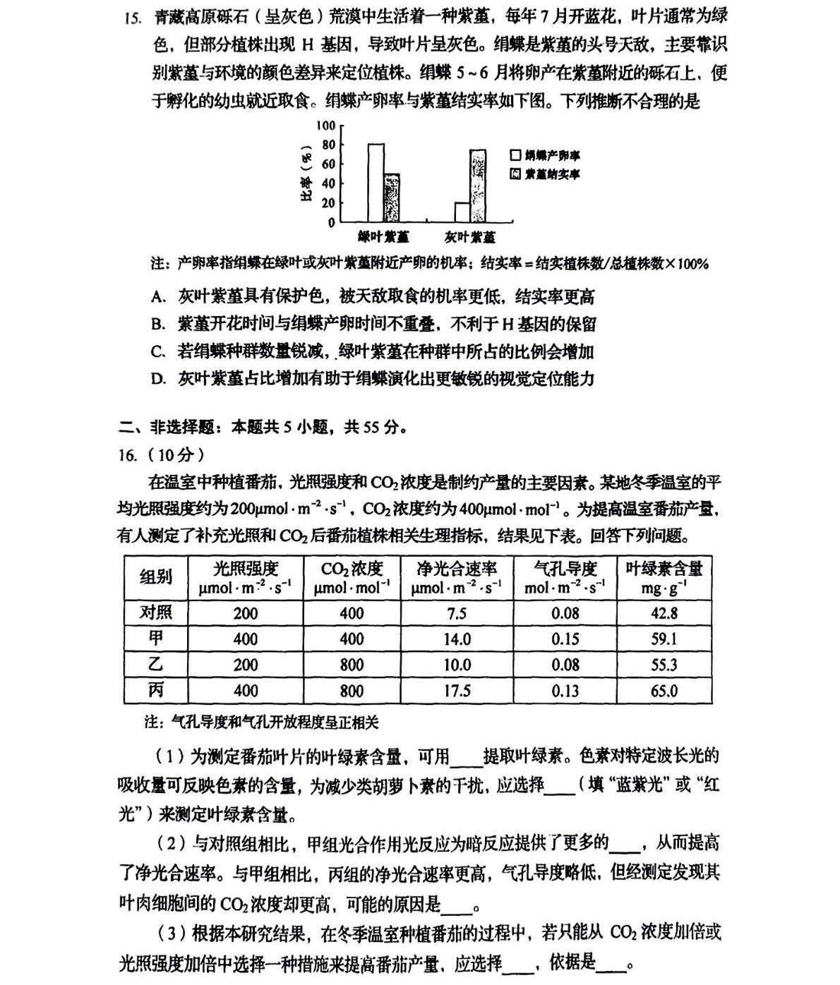 1762502021790575.jpg 2025四川新高考生物試卷真題及答案解析,附考點(diǎn)題型及分值分布
